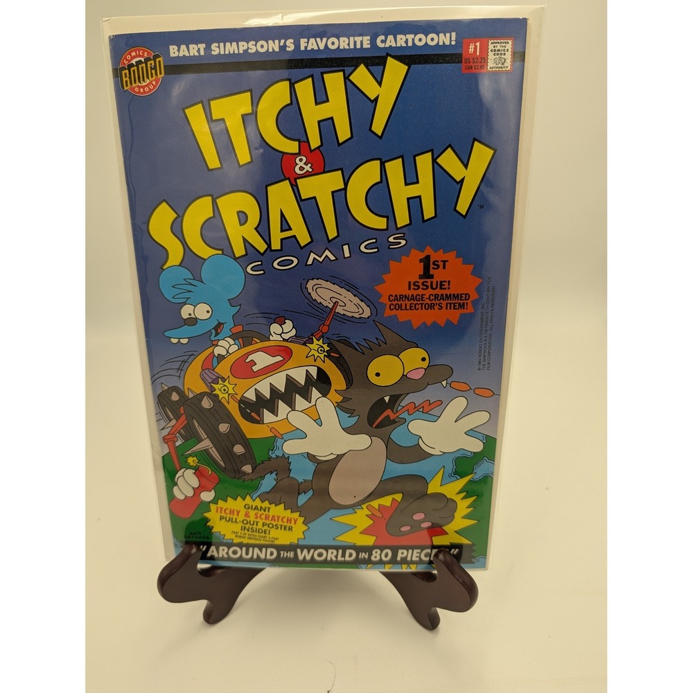 Itchy & Scratchy Comics 1 Bongo 1993‎